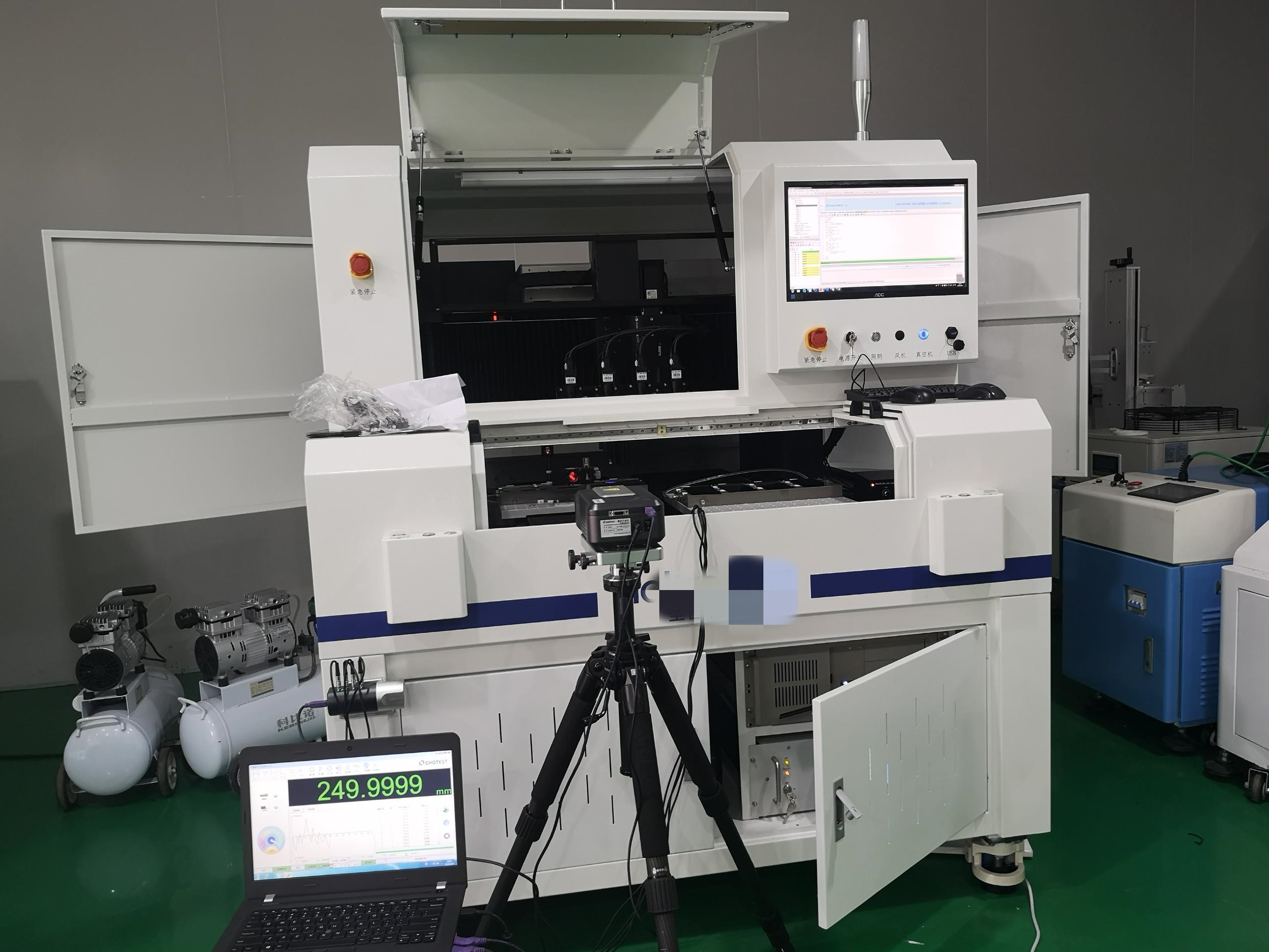 Q 開關摻釹釔鋁石榴石激光治療機 YY1475測試